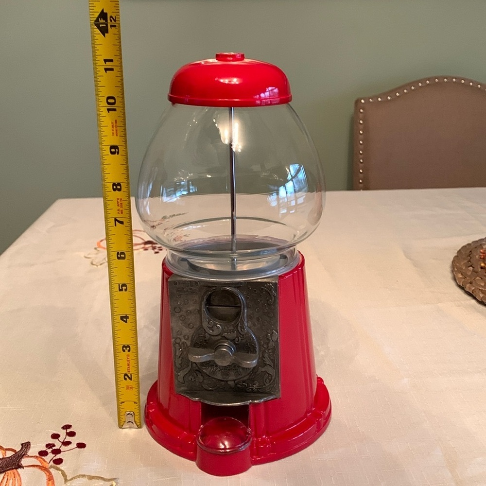 Kids Gumball Bank Machine (Metal & Glass) Sturdy